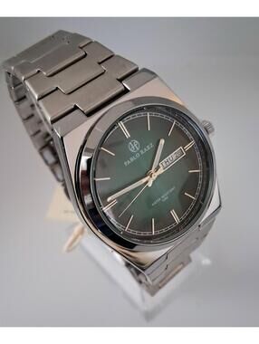 ⭐ NEW Pablo Raez Men's Day/Date Dress Watch
